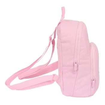 Casual Backpack Benetton Pink Pink 13 L 2