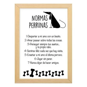 Wall Decoration Dog 32 x 25 cm 35 x 25 cm