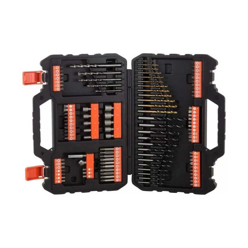 Spool set Black & Decker a7200-x Briefcase 109 Pieces