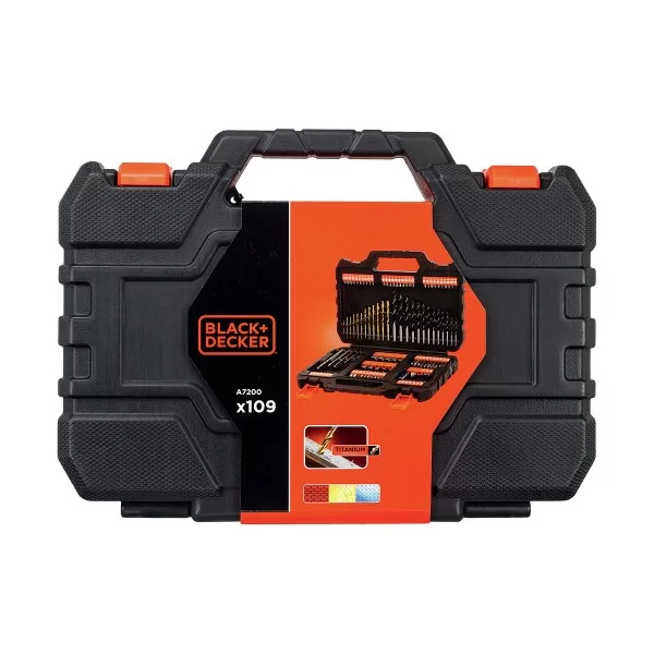 Spool set Black & Decker a7200-x Briefcase 109 Pieces