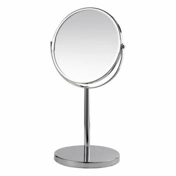 Magnifying Mirror Versa Silver polypropylene Plastic...