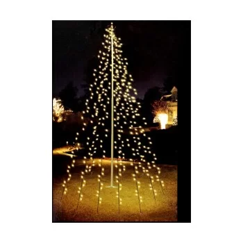 Wreath of LED Lights White (2 m) 2