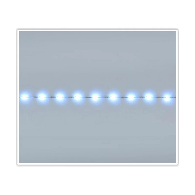 Wreath of LED Lights Lumineo White