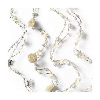 Wreath of LED Lights Lumineo White (95 cm) 2