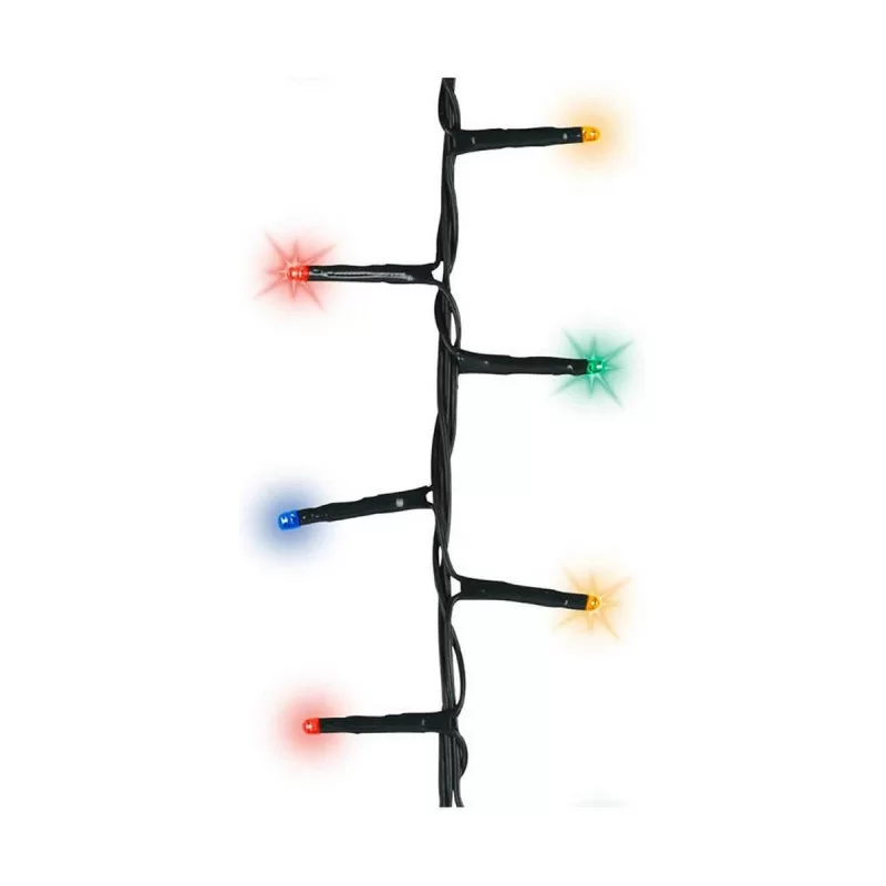Wreath of LED Lights Lumineo White Multicolour