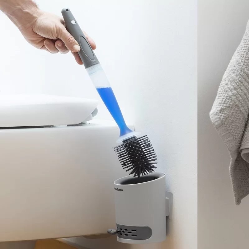 Toilet Brush with Detergent Dispenser Bruilet...