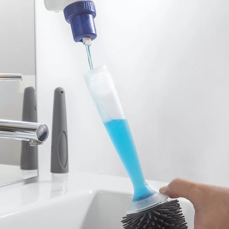 Toilet Brush with Detergent Dispenser Bruilet...