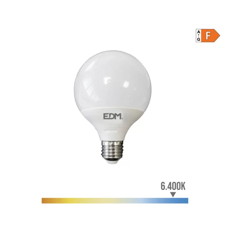 LED lamp EDM F 15 W E27 1521 Lm Ø 12,5 x 14 cm...