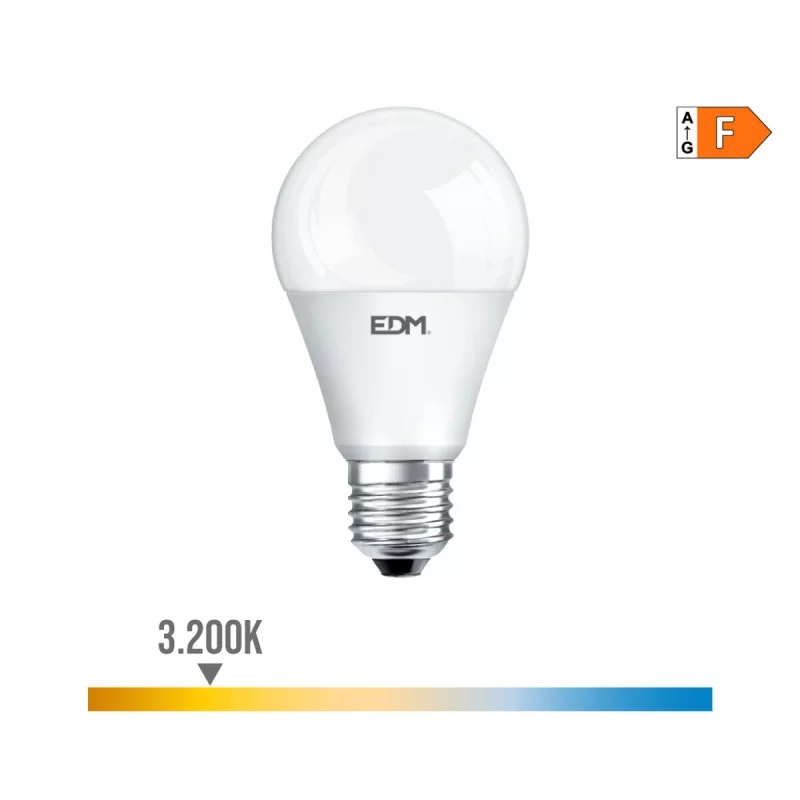 LED lamp EDM F 15 W E27 1521 Lm Ø 6 x 11,5 cm...