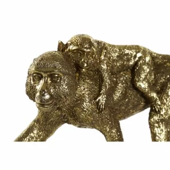 Decorative Figure DKD Home Decor FZ-93395 White Golden... 2