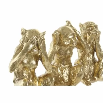 Decorative Figure DKD Home Decor Golden Resin Colonial... 2