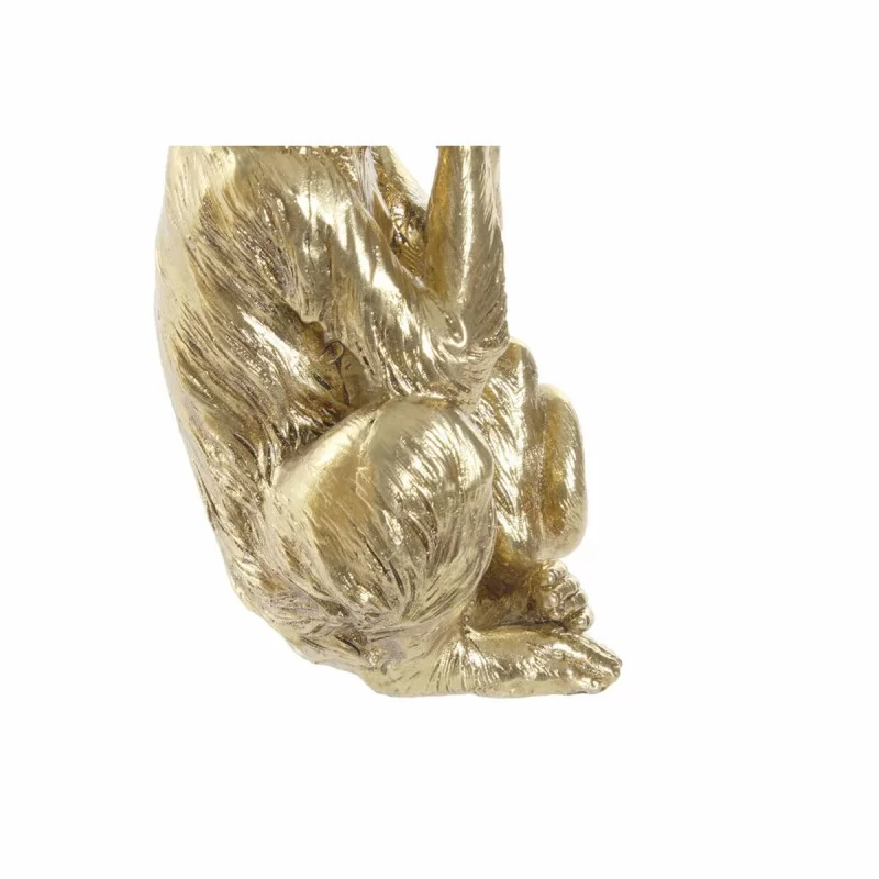 Decorative Figure DKD Home Decor Golden Resin...