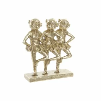 Decorative Figure DKD Home Decor FZ-91957 Grey Golden...