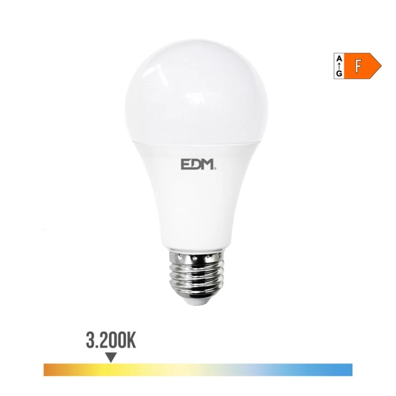 LED lamp EDM F 24 W E27 2700 lm Ø 7 x 13,6 cm...