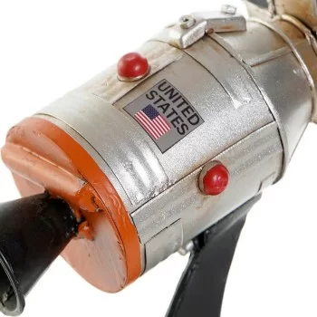 Decorative Figure DKD Home Decor Spaceship Black Silver... 2