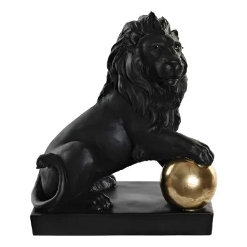 Decorative Figure DKD Home Decor RF-181551 Black Golden...