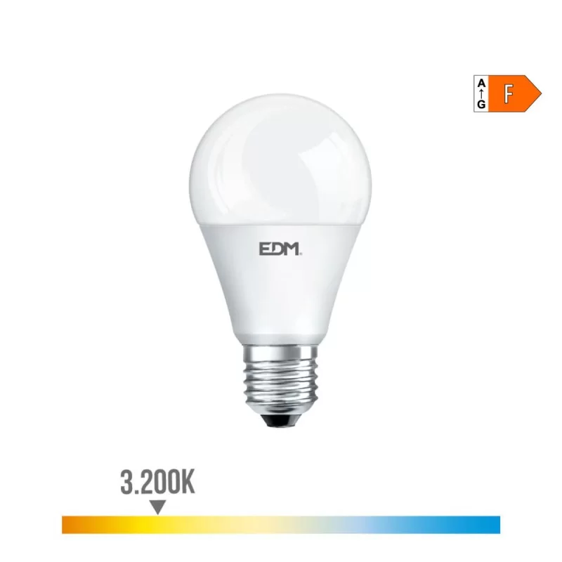 LED lamp EDM F 17 W E27 1800 Lm Ø 6,5 x 12,5 cm...