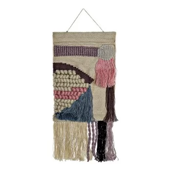 Hanging decoration DKD Home Decor Jute Cotton (45 x 2 x...