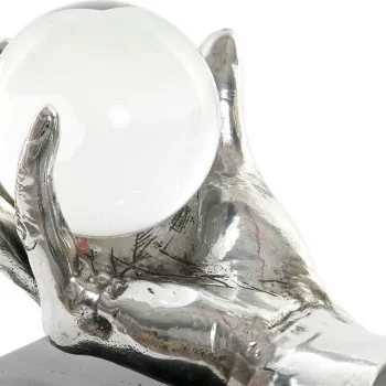 Decorative Figure DKD Home Decor Crystal Silver Golden... 2