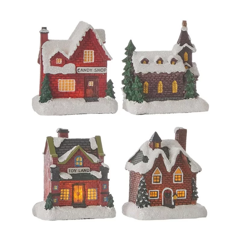 Christmas bauble House of Seasons 10 X 5,5 X 8,5 CM