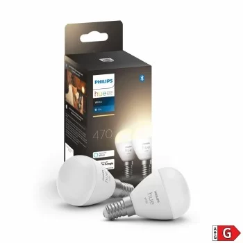 Smart Light bulb Philips Bombilla esférica P45 E14 pack de 2 2