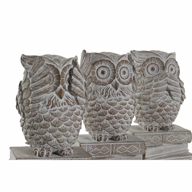 Decorative Figure DKD Home Decor White Owl...