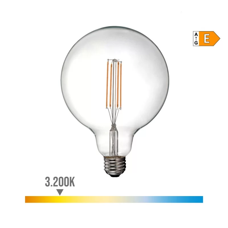LED lamp EDM E 6 W E27 800 lm 12,5 x 17 cm Ø...
