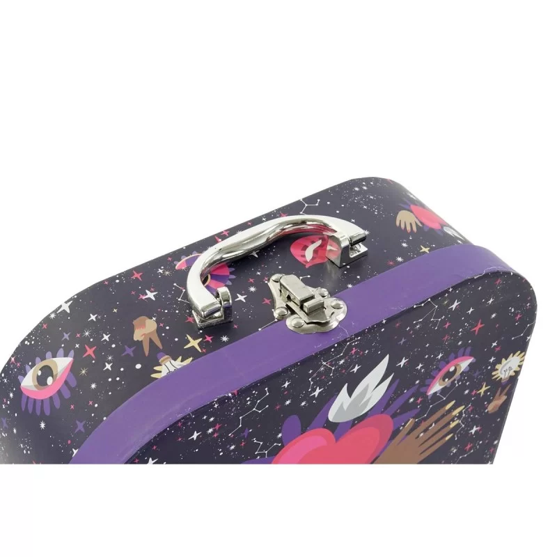 Set of decorative boxes DKD Home Decor Metal...