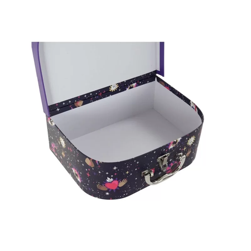 Set of decorative boxes DKD Home Decor Metal...