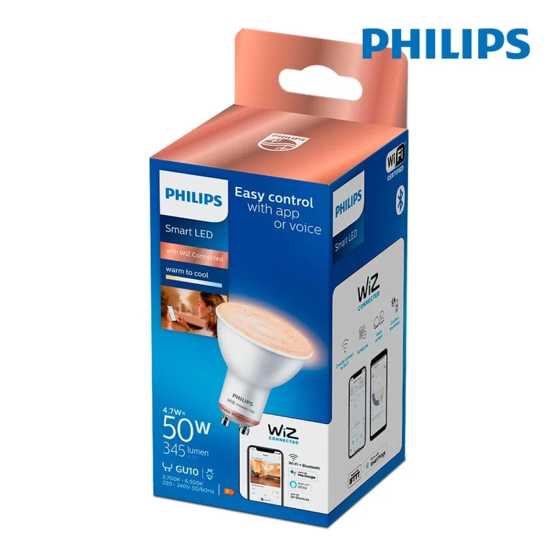 Dichroic LED Light Bulb Philips Wiz White F 4,7...