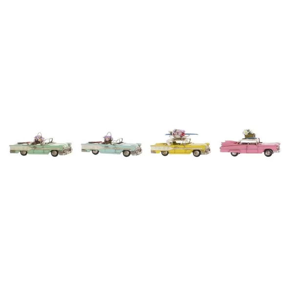Decorative Figure DKD Home Decor Car 25,8 x 10,5 x 9,5 cm Vintage (4 Pieces)
