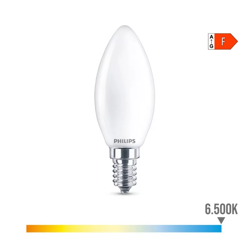 LED lamp Philips Candle White F 40 W 4,3 W E14...