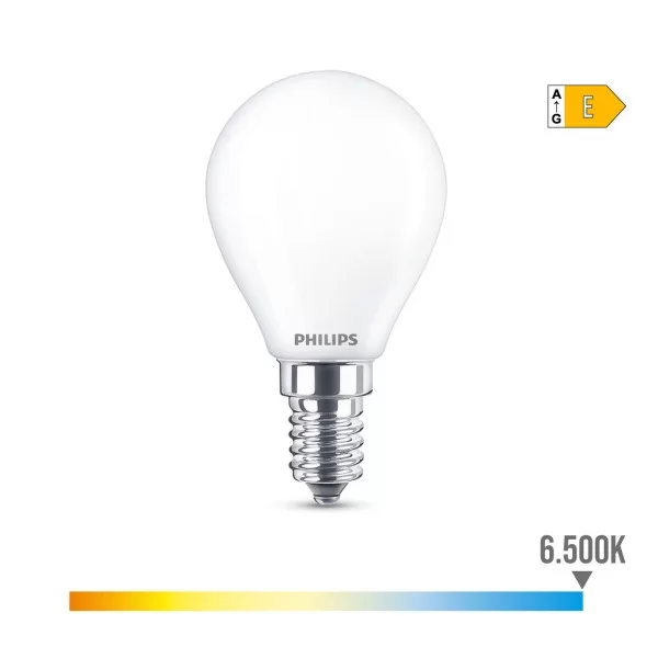 LED lamp Philips E 6,5 W E14 806 lm Ø 4,5 x 8 cm (6500 K)