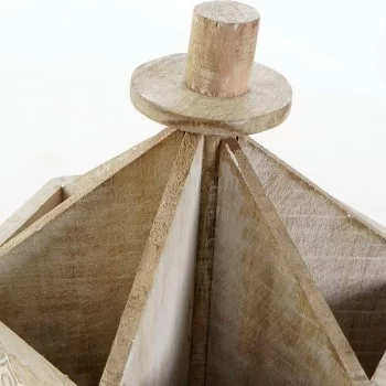 Remote control DKD Home Decor Brown Plastic Mango wood 20... 2