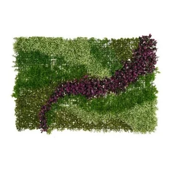 Vertical Garden Kit Flowers 100 x 5 x 150 cm Purple Green...