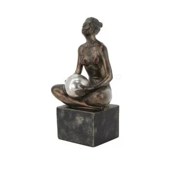 Decorative Figure DKD Home Decor Copper Gymnast 14 x 11,5...