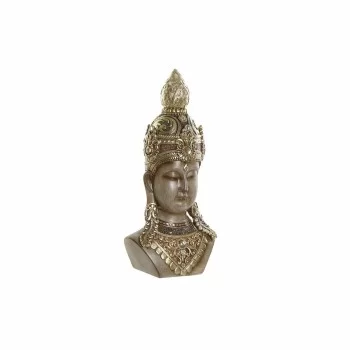 Decorative Figure DKD Home Decor Brown Golden Buddha...