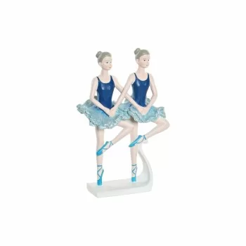 Decorative Figure DKD Home Decor Blue Romantic Ballet...