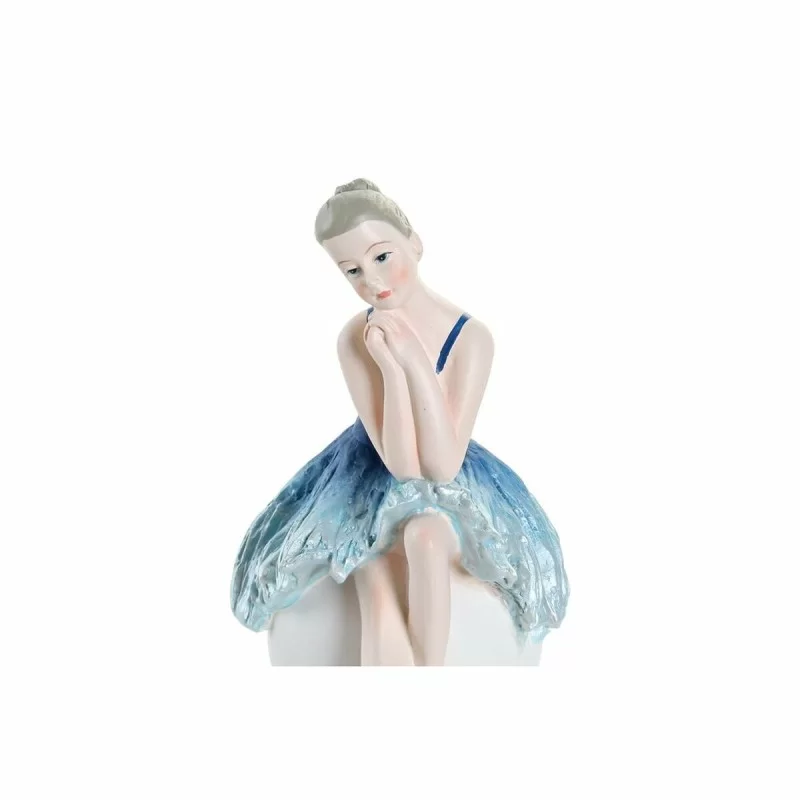 Decorative Figure DKD Home Decor Blue Romantic...