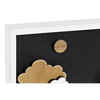 Wall Decoration DKD Home Decor White Brown Houses Urban... 2