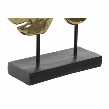 Decorative Figure DKD Home Decor 25,5 x 6 x 34 cm Black... 2