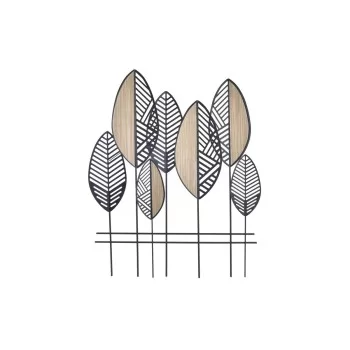 Wall Decoration DKD Home Decor Brown Black Modern Leaf of...
