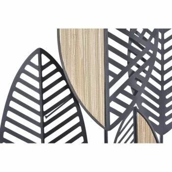 Wall Decoration DKD Home Decor Brown Black Modern Leaf of... 2