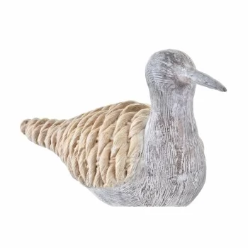 Decorative Figure DKD Home Decor Grey Natural Bird... 2