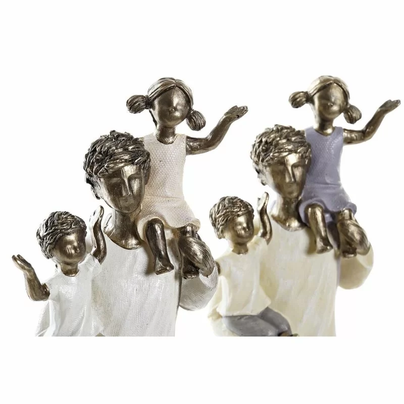Decorative Figure DKD Home Decor White Copper...
