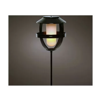 Solar light Lumineo 898216 Flame effect Torch Black Iron... 2