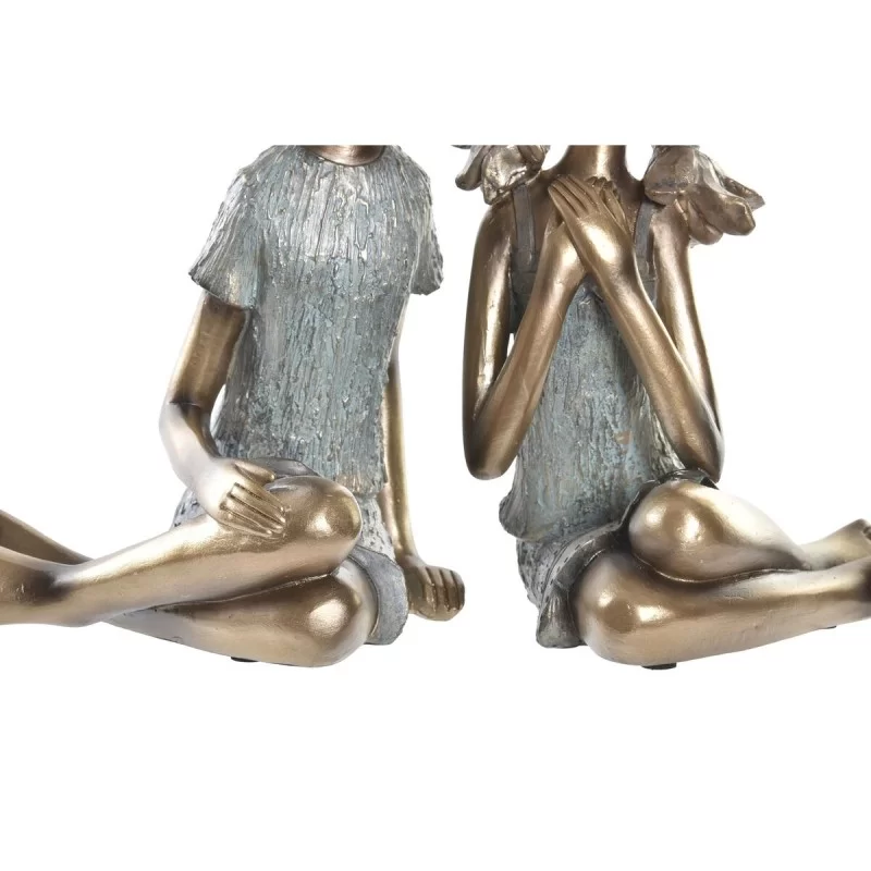 Decorative Figure DKD Home Decor 17 x 13 x 22...