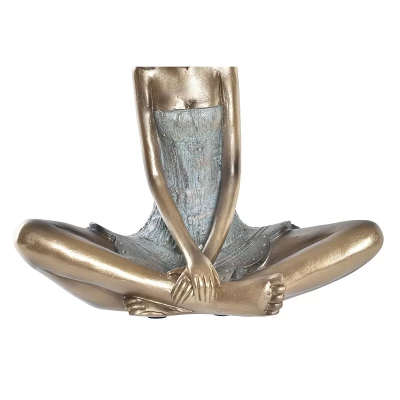 Decorative Figure DKD Home Decor Red Turquoise...