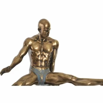 Decorative Figure DKD Home Decor Golden Resin Gymnast... 2