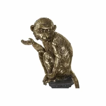 Decorative Figure DKD Home Decor Golden Metal Resin... 2
